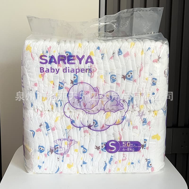 Foreign Trade Export Thick Wooden Paddle Diapers Wholesale Baby Diapers Africa Southeast Asia Baby Diapers a