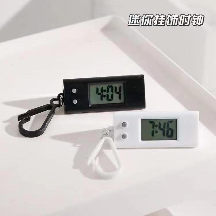 Silent Portable Electronic Wall Watch with High-Definition Digital Display, Miniature Electronic Wall Watch for Student Exams