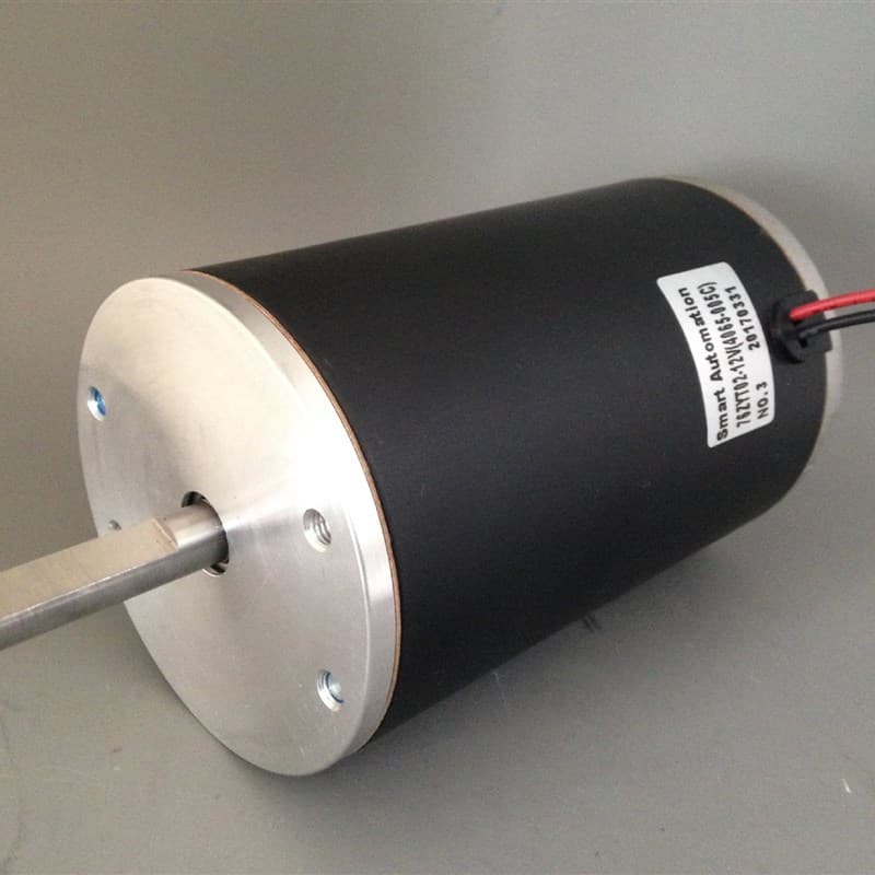 80ZYT01C Changzhou permanent magnet DC motor 12V 24V rated 6000rpm, 0.6Nm long life