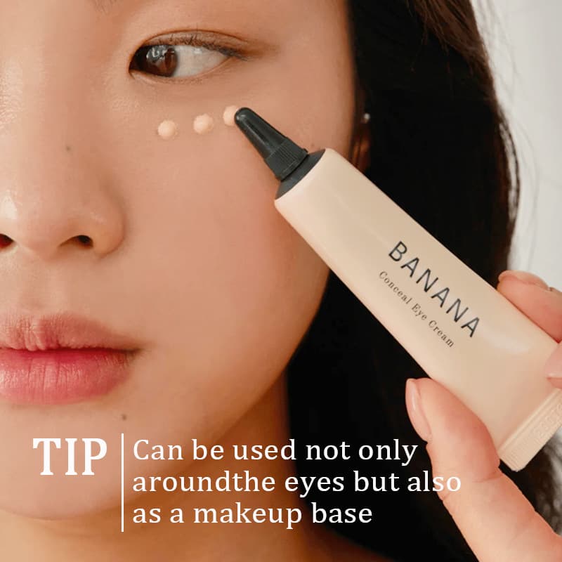 Cross-Border Custom Banana Concealer Eye Cream Banana Eye Cream Long-Lasting Coverage Eye Cream OEM