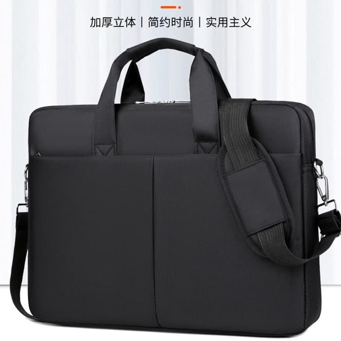 Business Laptop Bag Fashionable Shoulder Bag Large Capacity Briefcase Laptop Computer Bag Gift Custom Logo Available