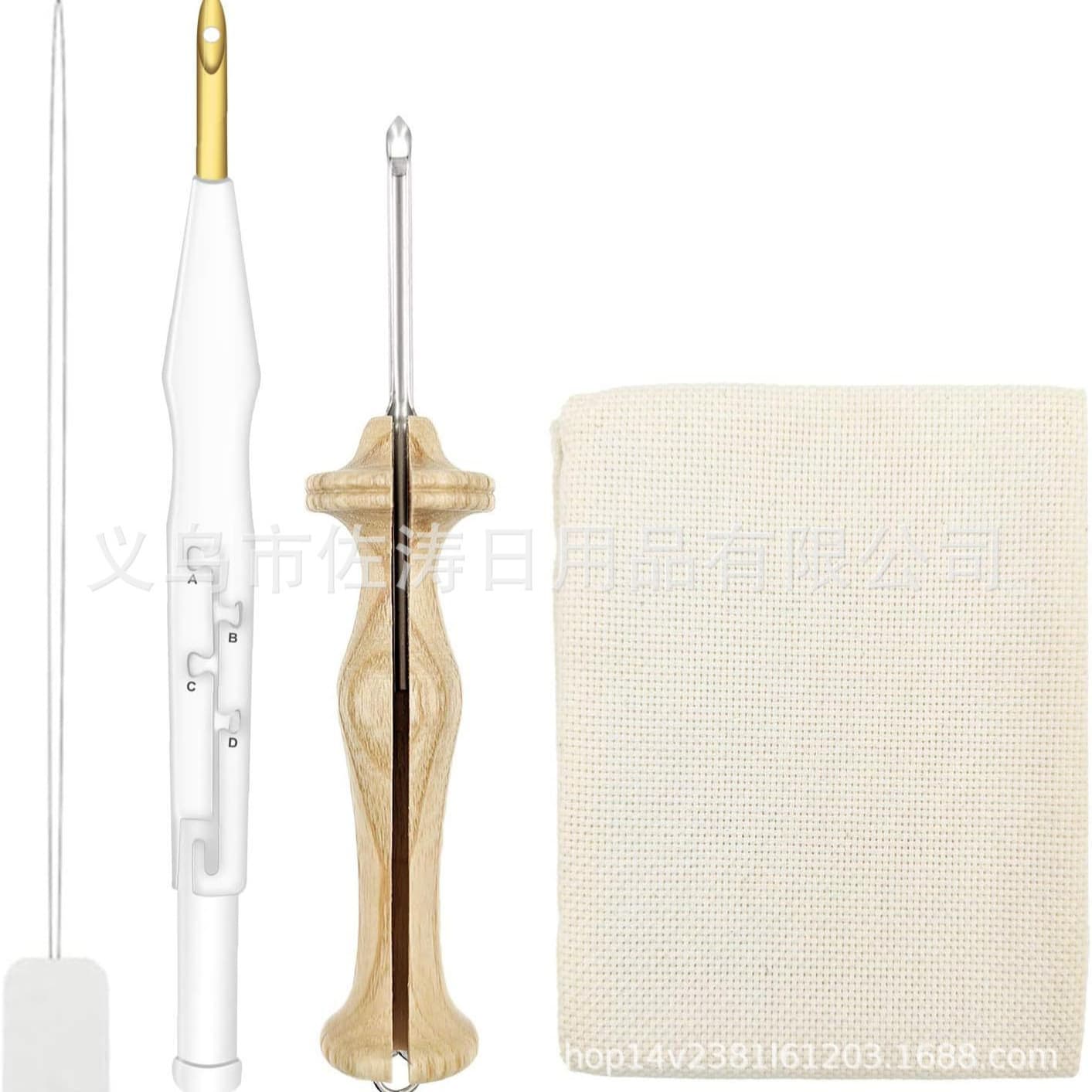 Russian stamp embroidery needle adjustment thickened copper needle tube hand embroidery diy tool wool stamp needle frame wholesale