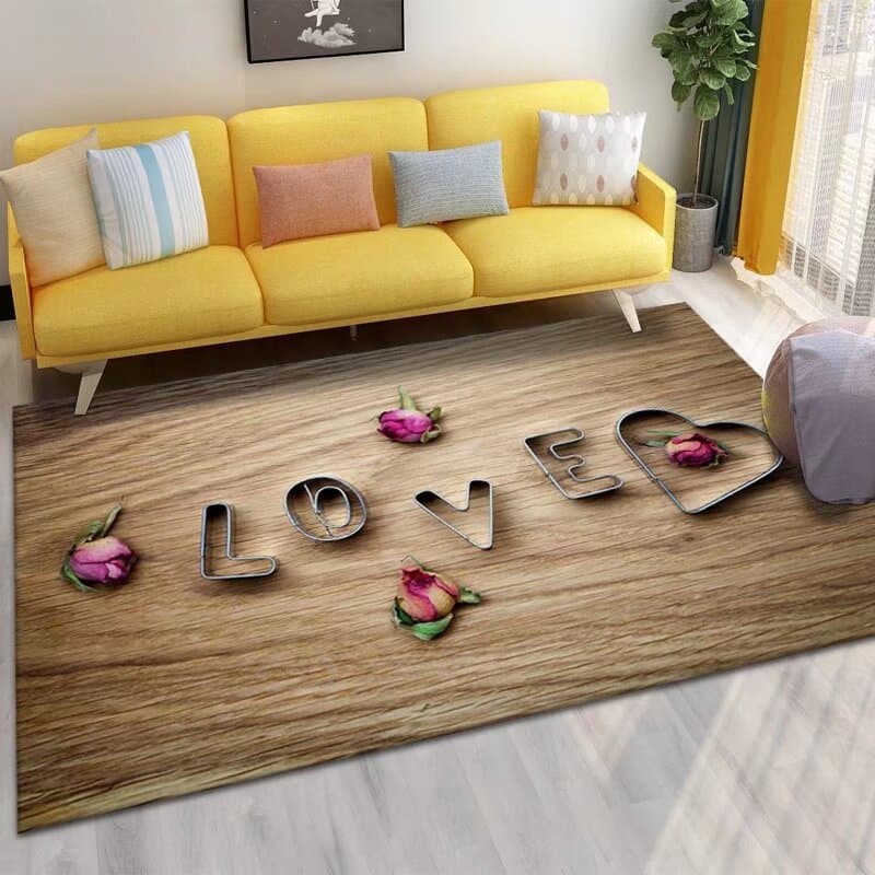 Crystal velvet dropshipping American style foreign trade living room large size household carpet floor mats can be cut and dropped on factory direct sales mats