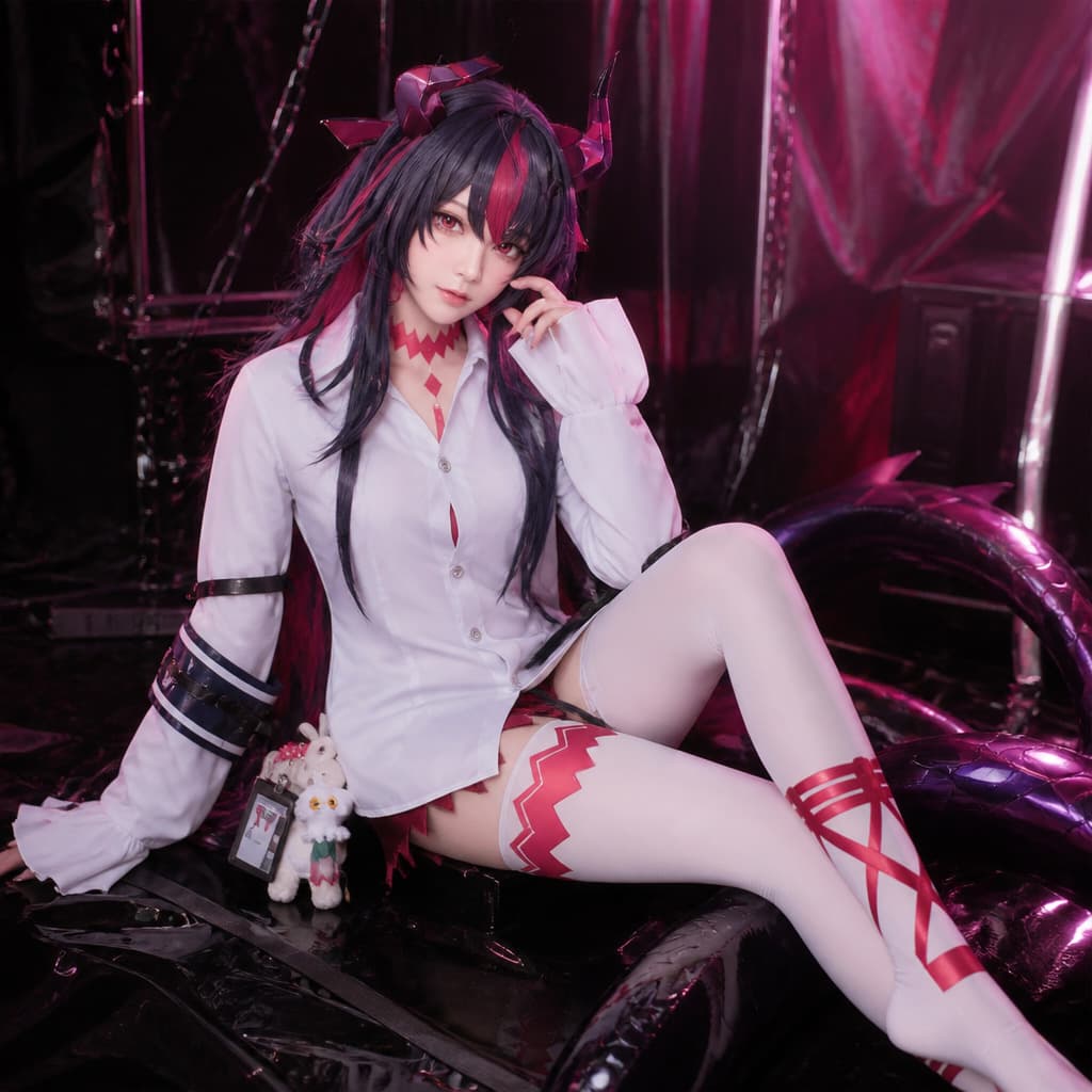 Popular Game Heterocycle COS Costume Game Zhenhong Same Style Psychic Zero Female Nanali Anime Performance Costume