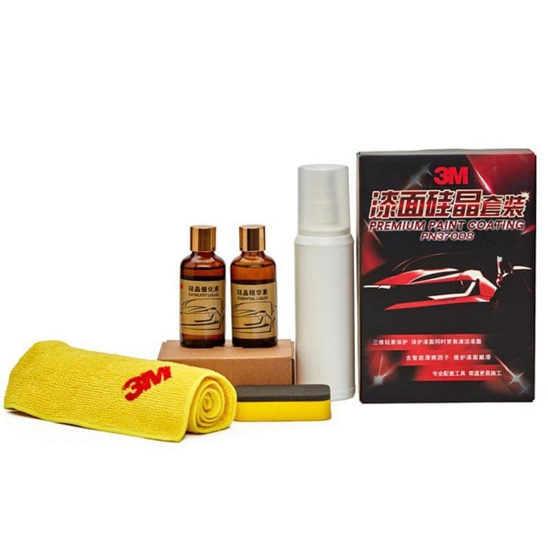 3M paint silicone crystal set, protective paint, crystal plating supplies, car crystal plating, car paint, crystal plating, new car crystal plating, polishing black technology