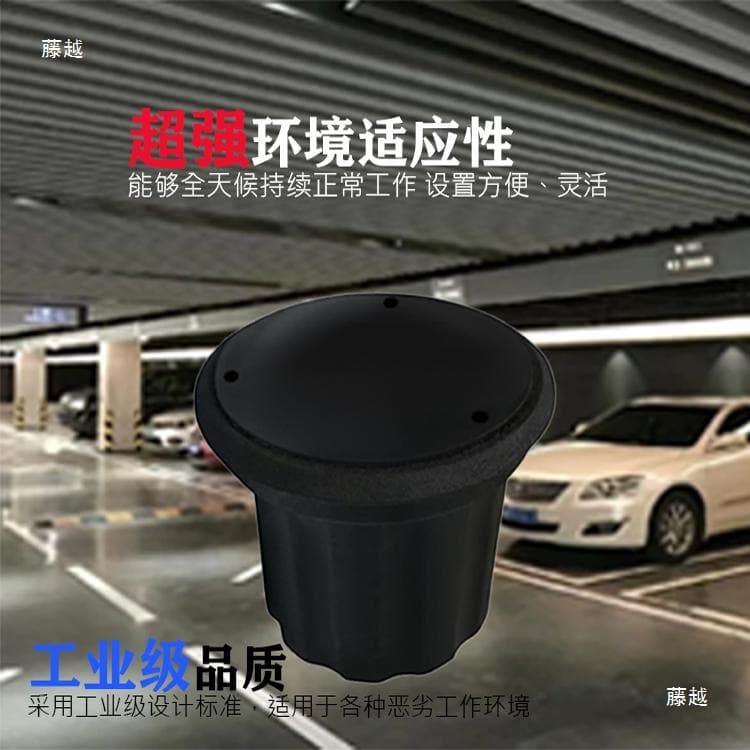 Wireless IoT Geomagnetic Parking Sensor (NB-IoT Enabled), Black IOT Detector with Other Features