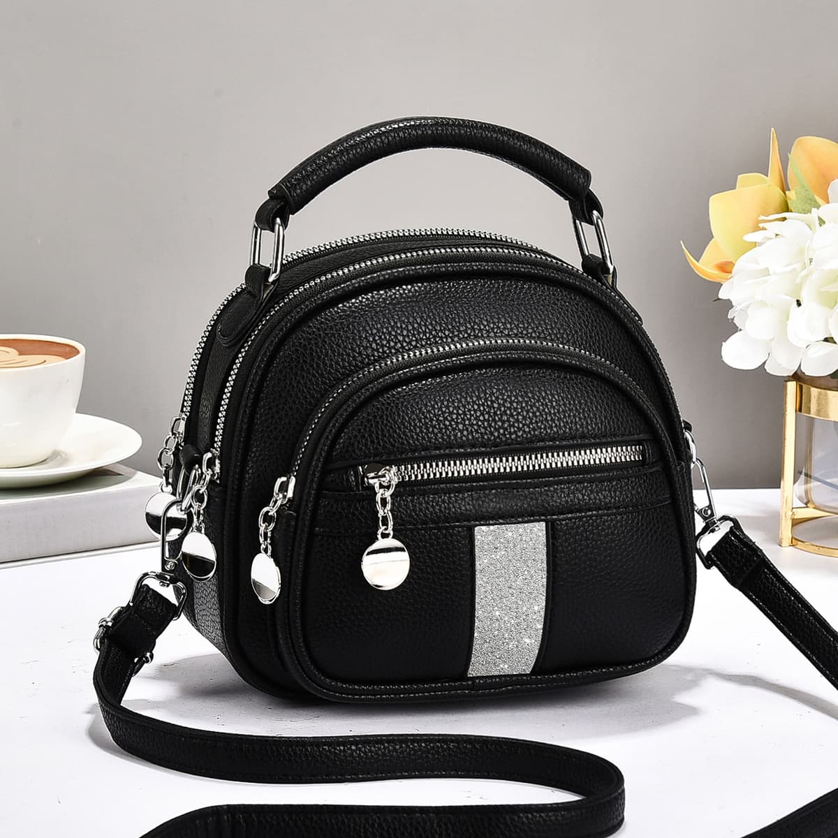 Handbag Shoulder Bag Women's 2026 Summer New Fashion Hot Mom Bag Casual Versatile Women's Crossbody Bag Women's Bag