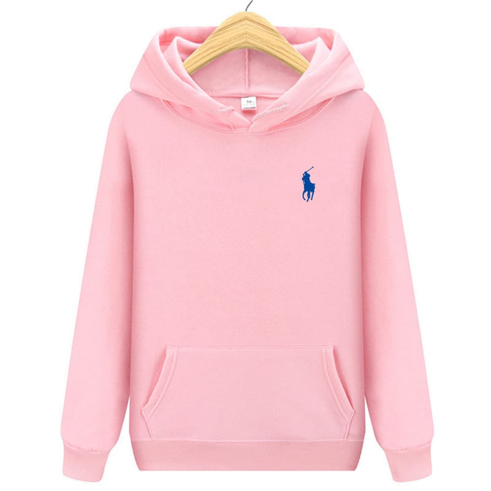 New Foreign Trade Couple's Hoodie Embroidered Pattern Hooded Jacket Customizable LOGO Top Men's Hooded Pullover