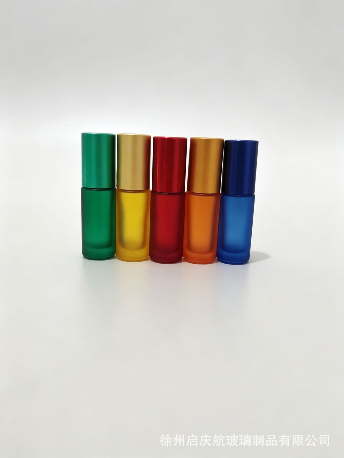 5ml 10ml 15ml Wood Grain Cap Roller Ball Bottle, Frosted Glass Perfume Essential Oil Roll-On Dispenser Bottle