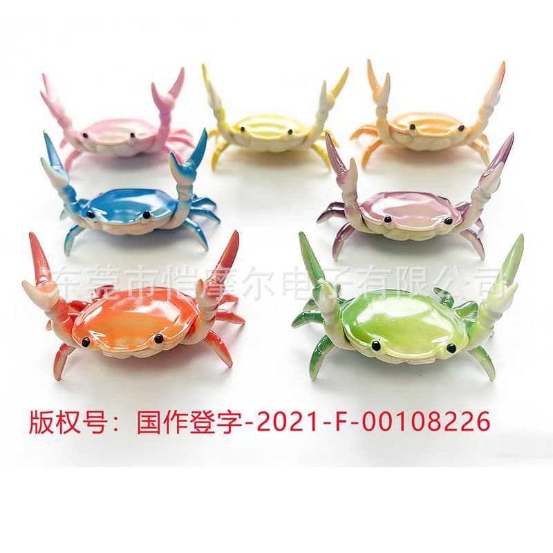 Creative Design Ahnitol Internet Celebrity Crab Pen Holder Desk Organizer Model Lifting Pen Stand Desktop Decoration