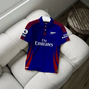 2026 Cross-border New Y2K Amazon Jersey Polo Short Sleeve Arsenal Hot Selling Trendy Customizable