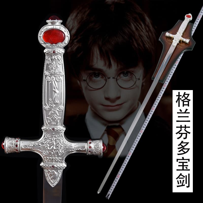 Harry Potter Gryffindor Sword Harry 7 Final Version Lucius Snake Wand Magic Awakening Prop Unsharpened