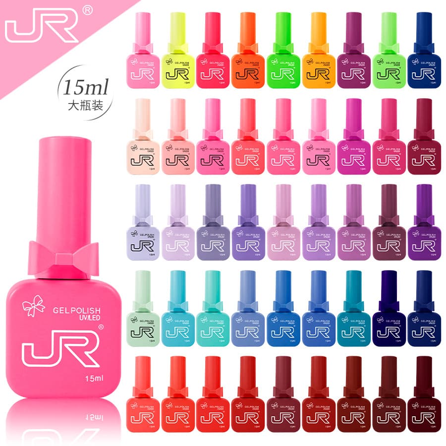 Ice Through Bow Bottle Cap Nail Oil Glue Multi-Color 90 Color Nail Shop Color Gel Set Cross-Border Explosion Factory Wholesale