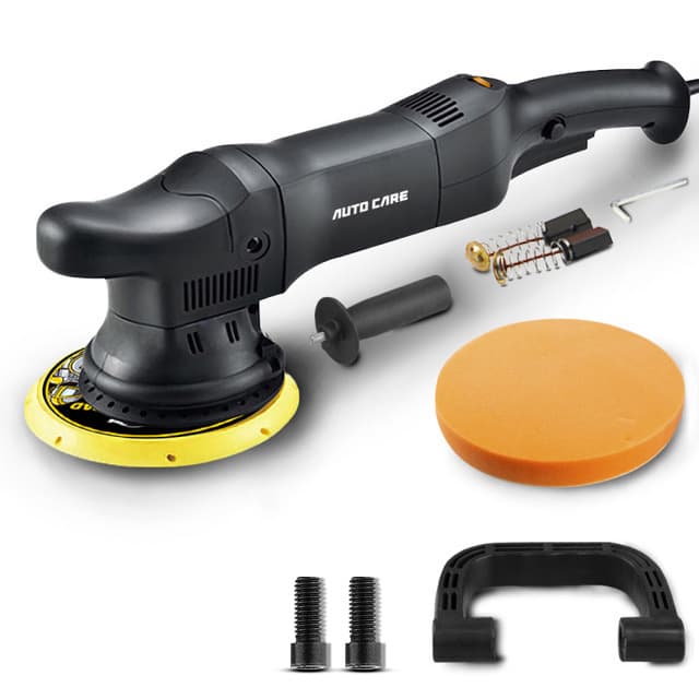 700W 6-Inch Dual-Action Automatic Car Polishing Machine with 6 Speed Settings Handheld Vibration Polishing Waxing Machine