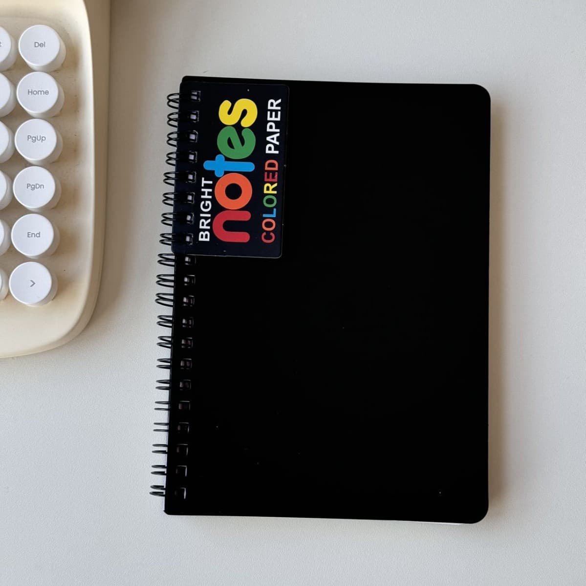 Amazon cross-border 2024 new notebook coil notebook notepad student simple B6 rainbow inner pages