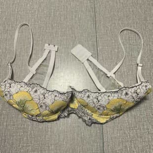 Cross-Border Export Hot New Butterfly Embroidered Camisole Sheer Mesh Tempting Teen Sexy Lingerie Set