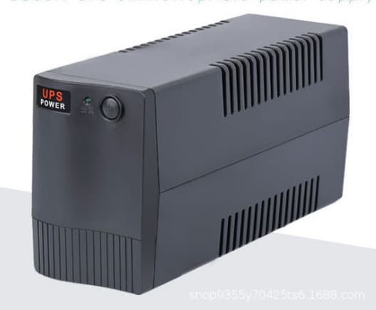 Backup Small UPS Uninterruptible Power Supply with Built-in Battery, Automatic Protection for Home Computers During Power Outages, Emergency Power Supply