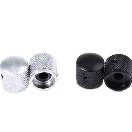 Electric Guitar Metal Volume Knob, Bass Volume Knob, Iron Knob with Hole, Volume Switch Cap