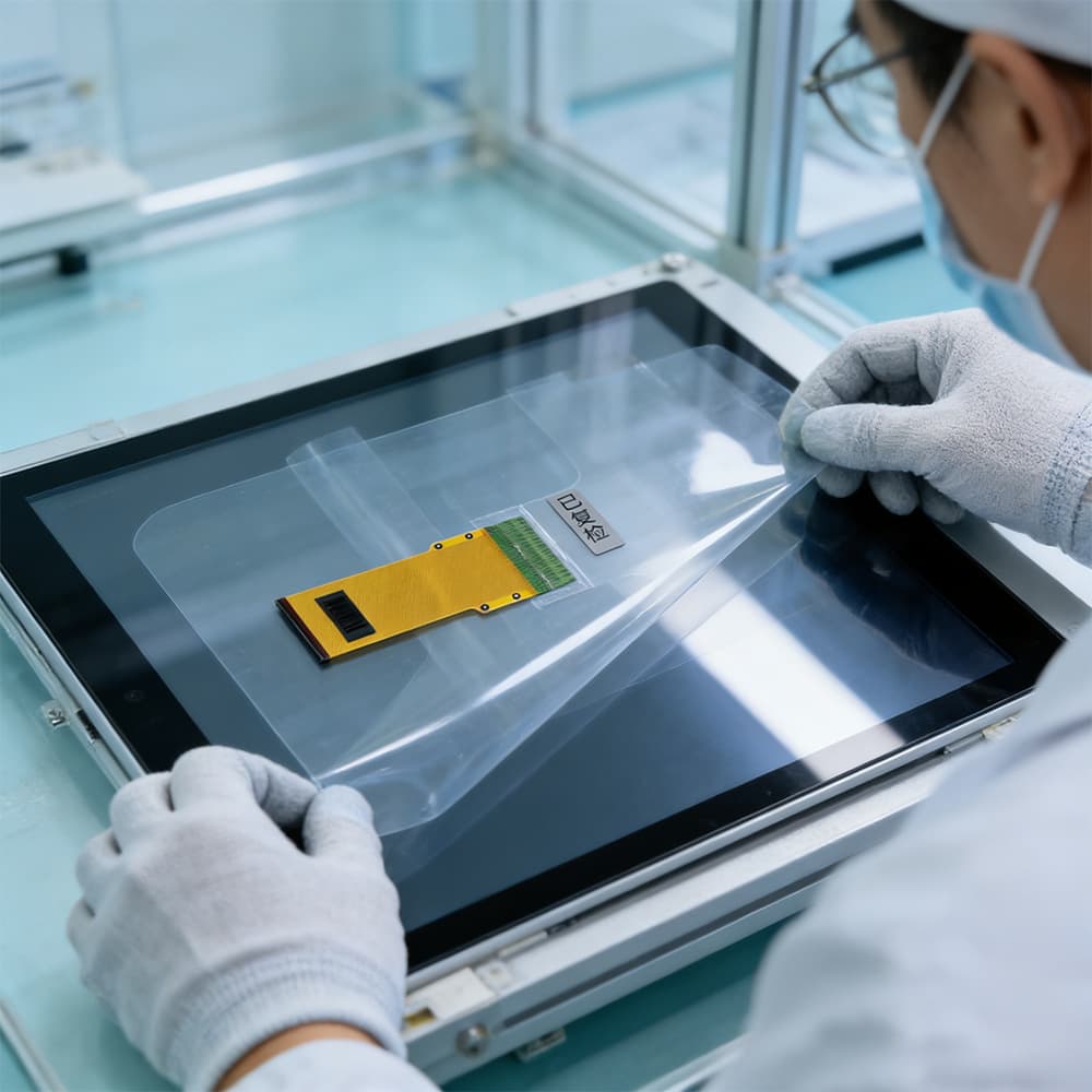 55-inch Transparent Touch with Control Board Projected Nano Touch Film Capacitive Multi-Touch Anti-Interference