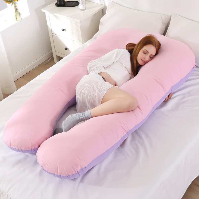 Maternity Pillow for Side Sleeping, Multi-Functional U-Shaped Pregnancy Pillow, Body Pillow for Pregnant Women