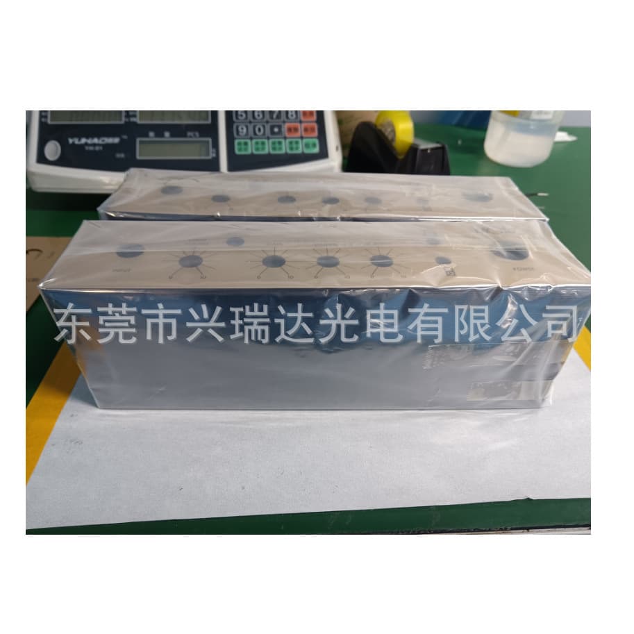 Large-scale gold foil brushed panel. Full-surface gold foil. Silk-screen panel. PC/PMMA silk-screen lens
