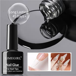 Cross-border 7-in-1 Wearable Nail Adhesive, Nail Function Base Coat, Reinforcement, Construction, Extension, Patch, UV/LED Gel