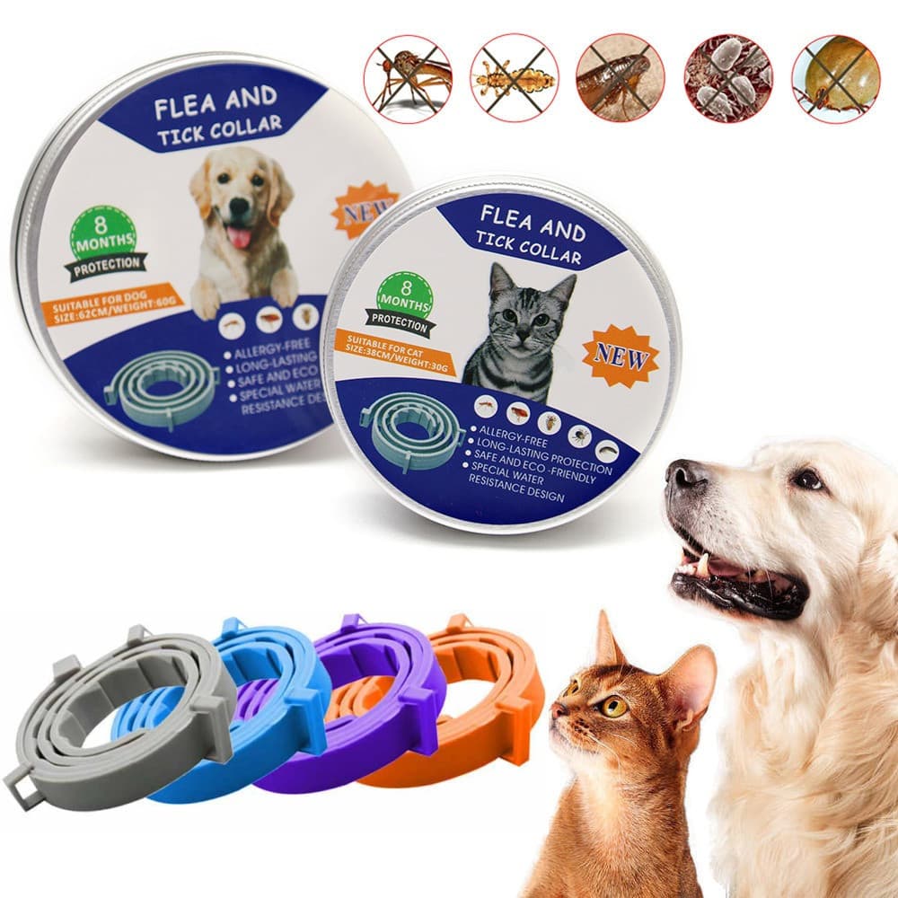 Insect Repellent Collar Summer Cross-border Flea Prevention Pet Supplies Cat Dog Mosquito Repellent Adjustable Collar