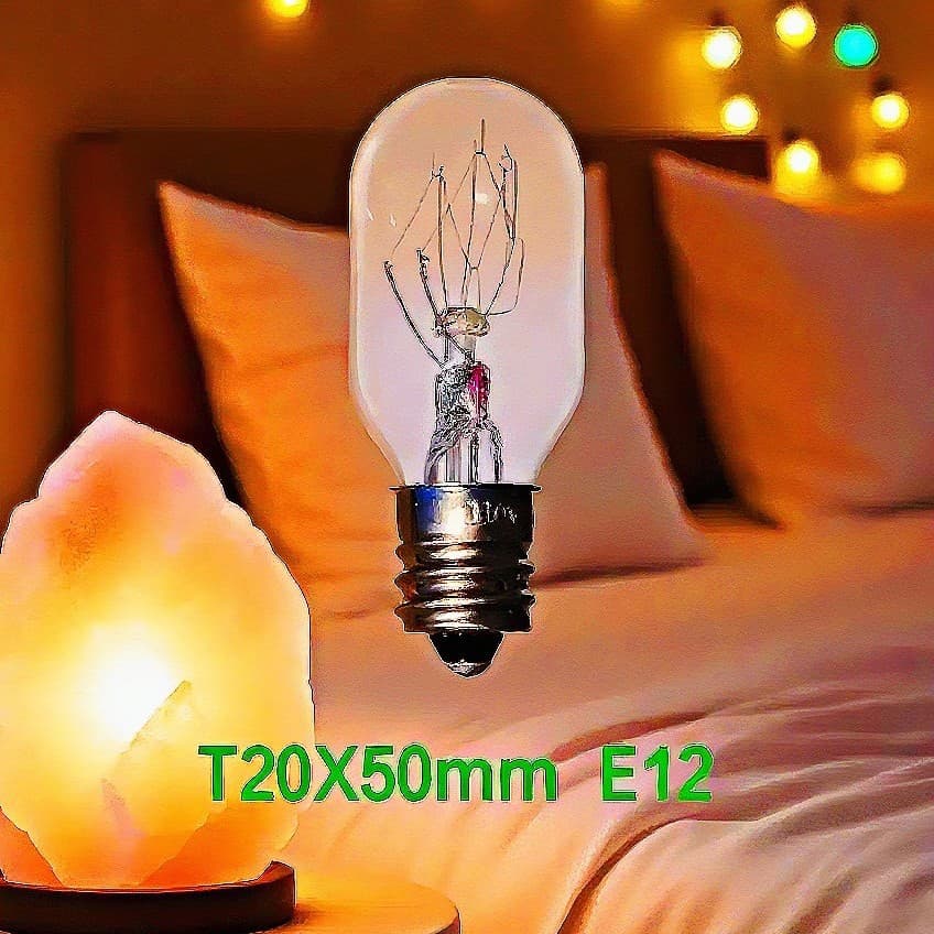 Manufacturer Supply: Salt Lamp Bulbs, Refrigerator Bulbs, Indicator Bulbs - T20 T22 E12 120V 15W 25W