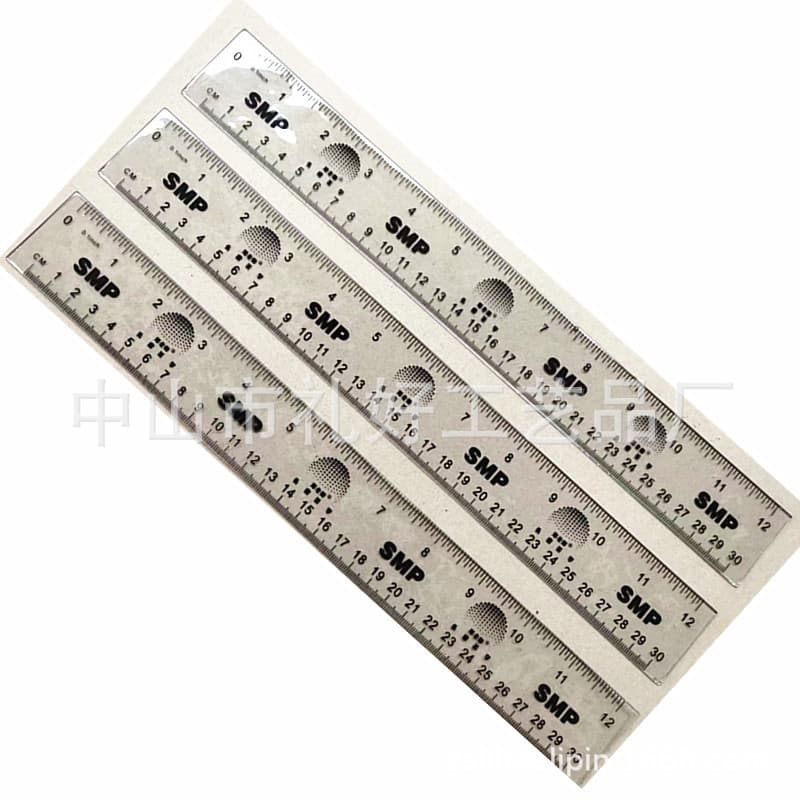 Custom Transparent Soft Ruler Manufacturer with Printed Advertising, Foldable PVC Transparent Graduated Soft Ruler