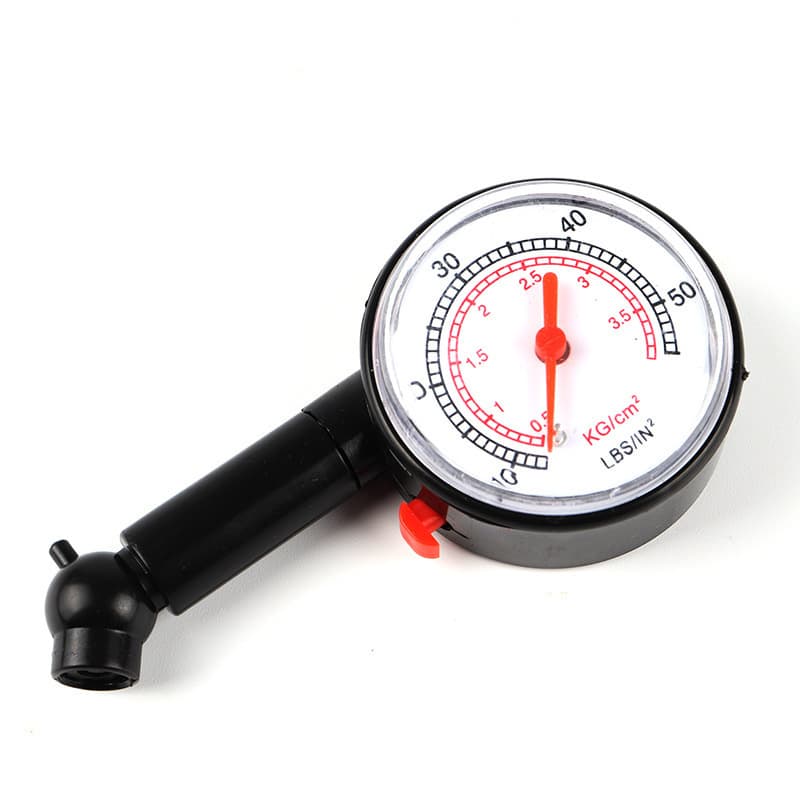 Car Tire Pressure Gauge, Vehicle Tire Pressure Tester, Portable Plastic Digital Mini Tire Pressure Gauge