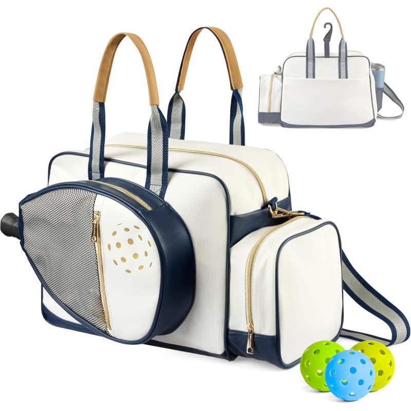 Outdoor Sports Pickleball Backpack Badminton Racket Bag Multi-functional Two-Racket Sports Bag Tennis Tote