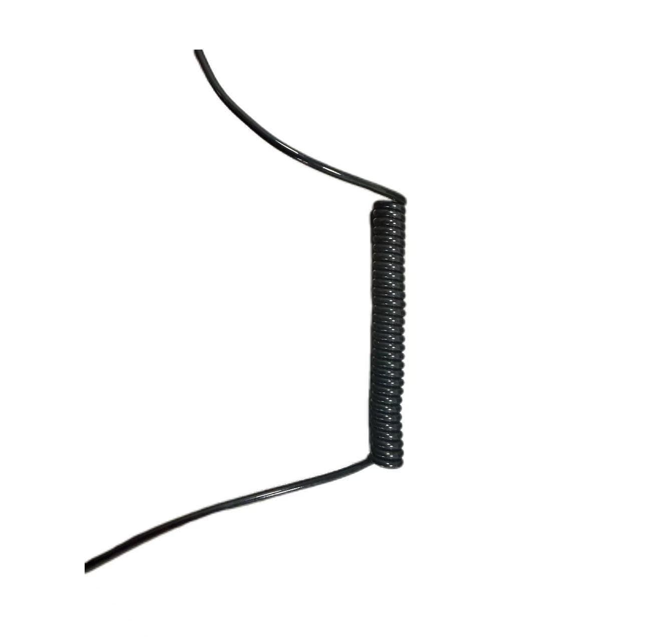 TPU Spring Coil Cable, Multi-Core Cable Various Specifications Spring Wire, Customized Retractable Spiral Power Spring Wire