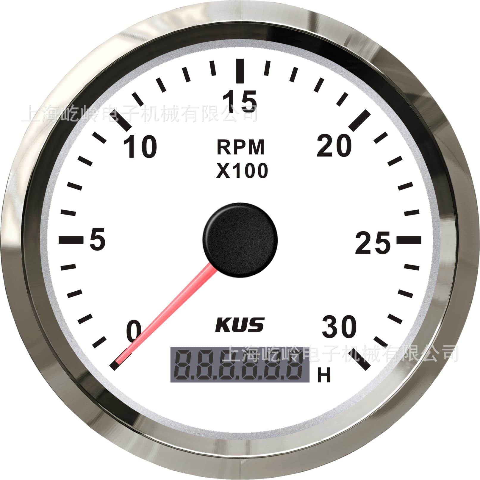 KUS Genuine 85mm Gasoline Diesel Engine Modification Universal Tachometer 3K-8KRPM with Backlight 9-32V