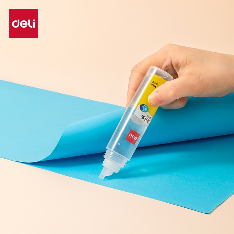 Deli 7302S Liquid Glue 50ml Office School Supplies Stationery Craft Glue Seal Liquid Glue Wholesale