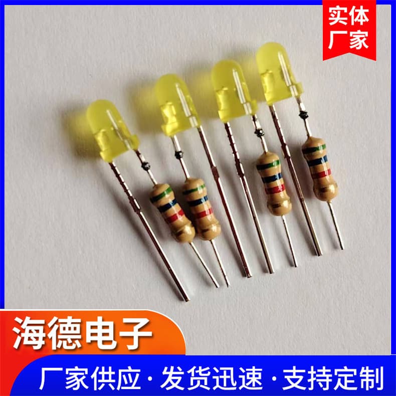 Supply LED yellow indicator light, colored indicator light, neon lamp with resistor, green neon lamp indicator light, neon bulb