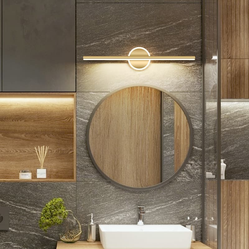 Mirror cabinet light, modern minimalist hotel bathroom mirror cabinet light, creative and personalized light luxury Nordic style dressing table makeup light