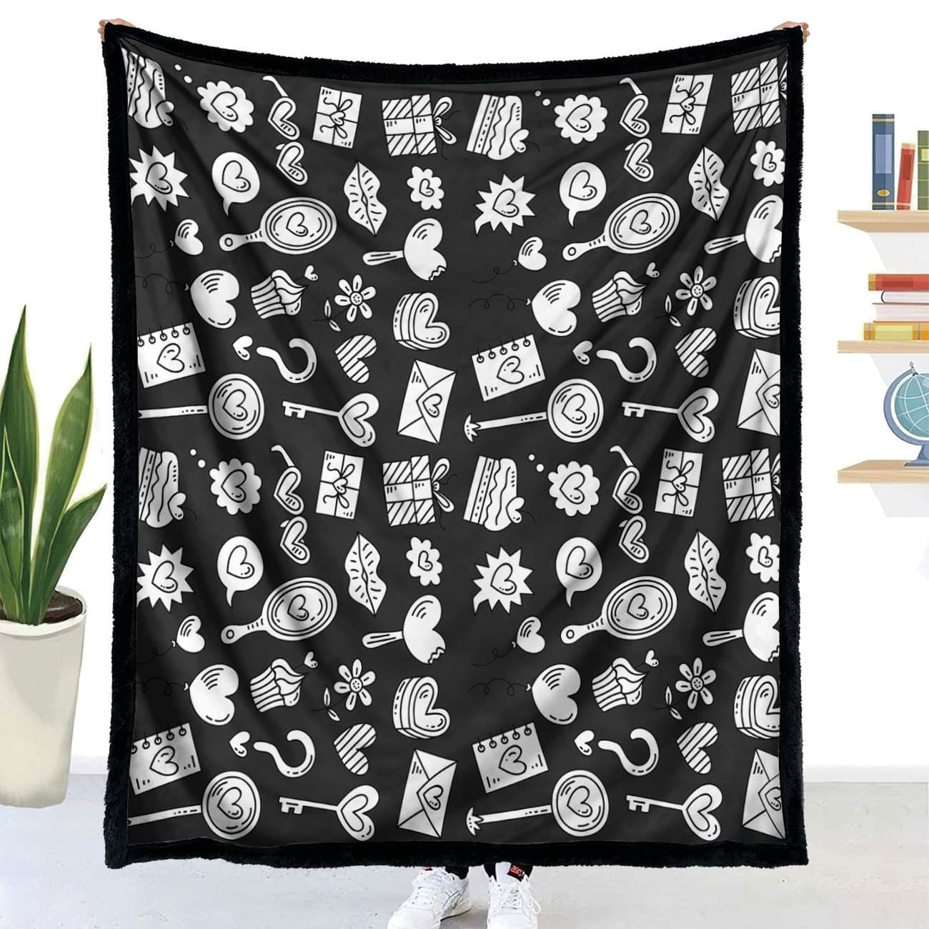 Factory Direct Kids Educational DIY Coloring Blanket with Personalized Color Pens