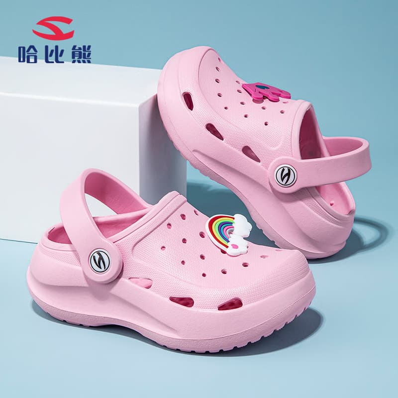 Habi Bear Boys and Girls Slippers Children's 2026 Summer New Style Sandals Clog Shoes Baby Sandals Wholesale