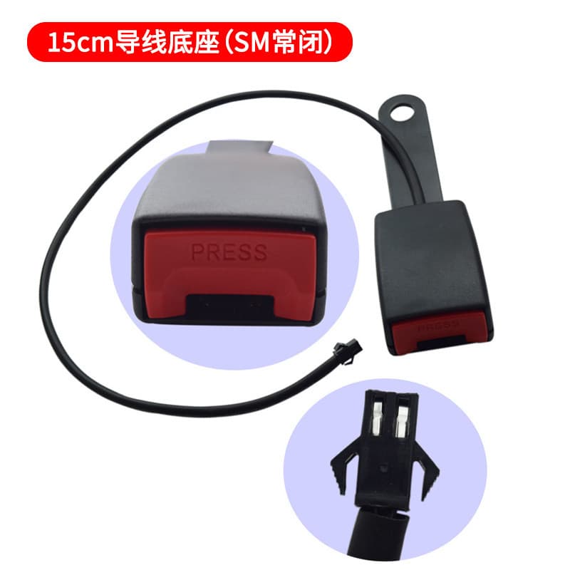 Car Seat Belt Accessories Passenger Truck Buckle Socket Clip Base Seat Belt Socket Slot Seat Mount