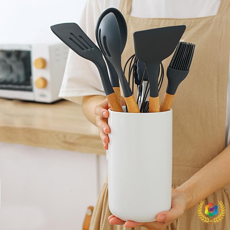 ✅ Household kitchen ladles, spatulas, tongs, knife and fork racks, kitchen utensil storage buckets, stainless steel chopstick holders and chopstick containers