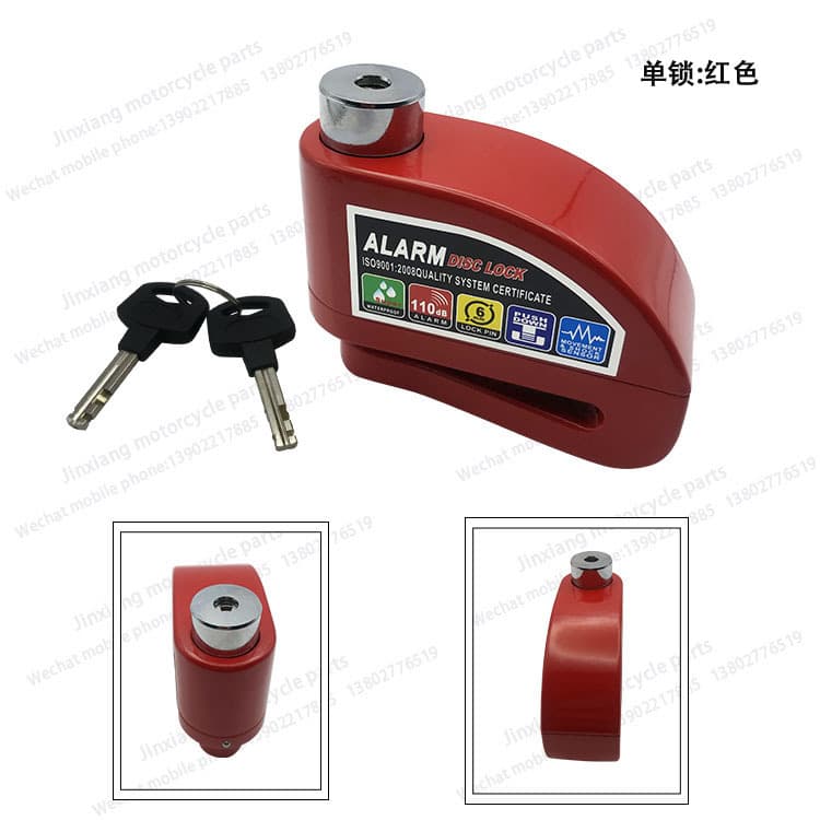 Motorcycle Alarm Anti-Theft Disc Lock Bicycle Lock Electric Scooter Lock Smart Lock