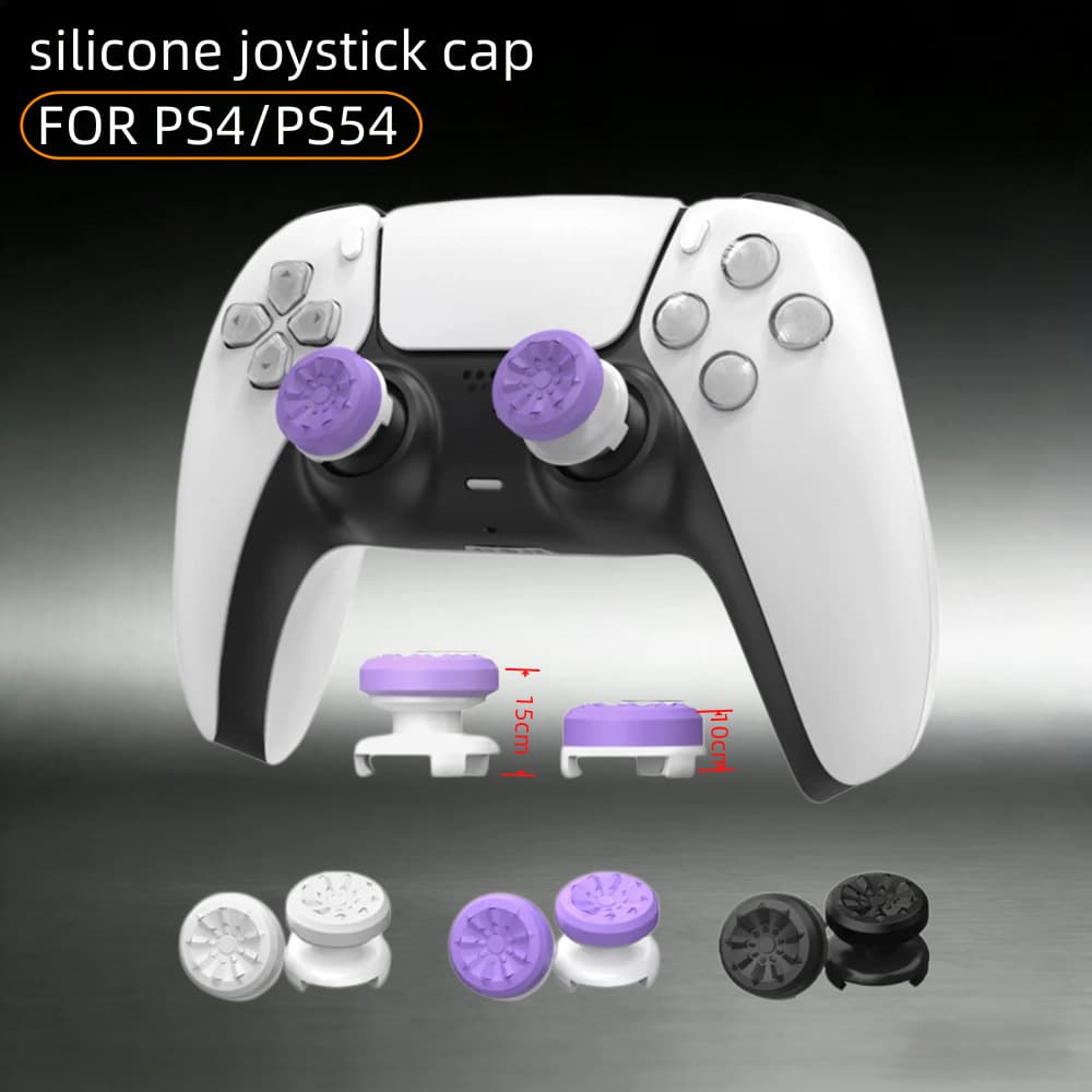Freek Galaxy PS4 Thumbstick Caps PS5 Competitive Caps Game Controller Protective Caps KTF Silicone Heightening Caps