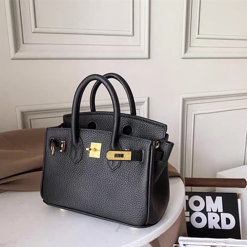 Mini Platinum Bag Portable 2026 New Fashion Style Shoulder Crossbody Handbag Commuter Style Women's Genuine Leather Bag