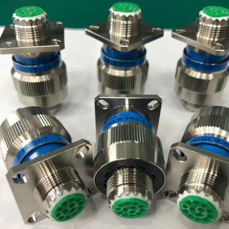 J599/26FB02PN-H series electrical connectors, explosion-proof and waterproof electrical connectors, aviation plugs.