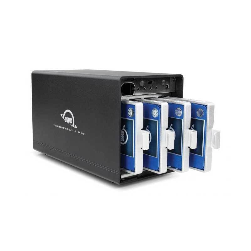 OWC ThunderBay 4 (Thunderbolt 3) 4-Bay 2.5/3.5 Hard Drive Enclosure Desktop Storage