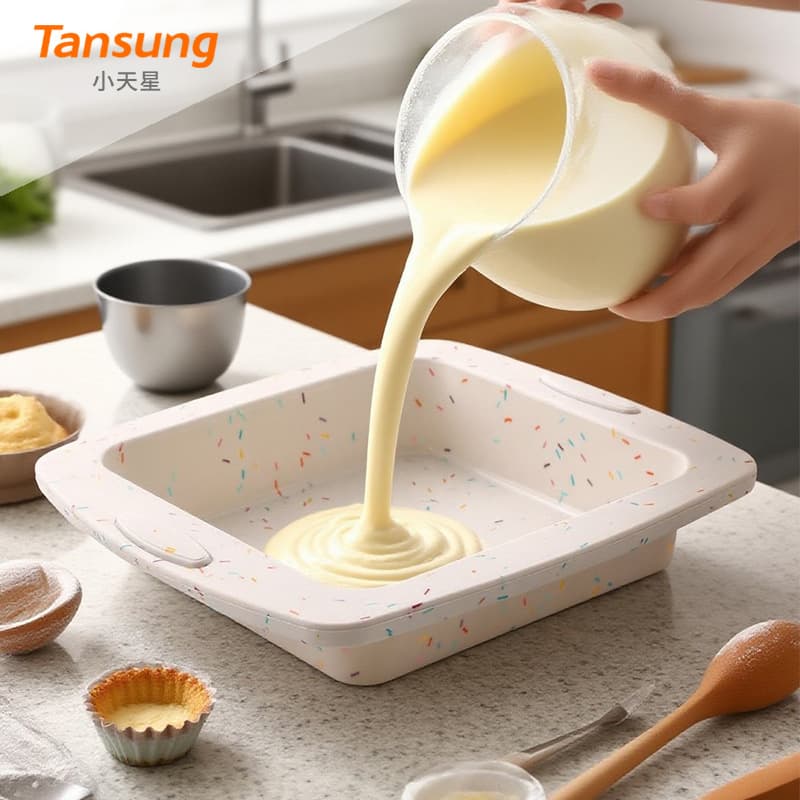 Silicone round cake mold baking pan 8-inch mousse cake mold kitchen mold high temperature resistant hot style wholesale