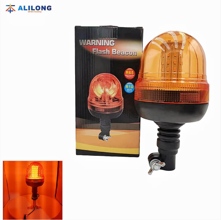60LED car school bus heavy industry machinery agricultural machinery warning strobe light 60w engineering vehicle strobe light 12-24v