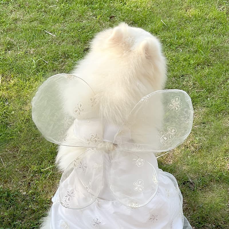 Dog Wedding Dress for Medium and Large Dogs, Princess Dress for Samoyed, Golden Retriever, Labrador, Dog Dress