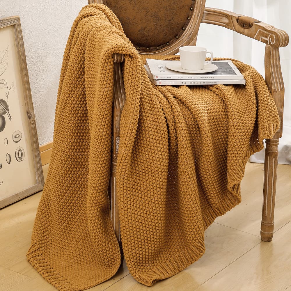 Knitted blanket sofa cover Nordic blanket office air conditioning blanket bedside blanket nap blanket blanket blanket