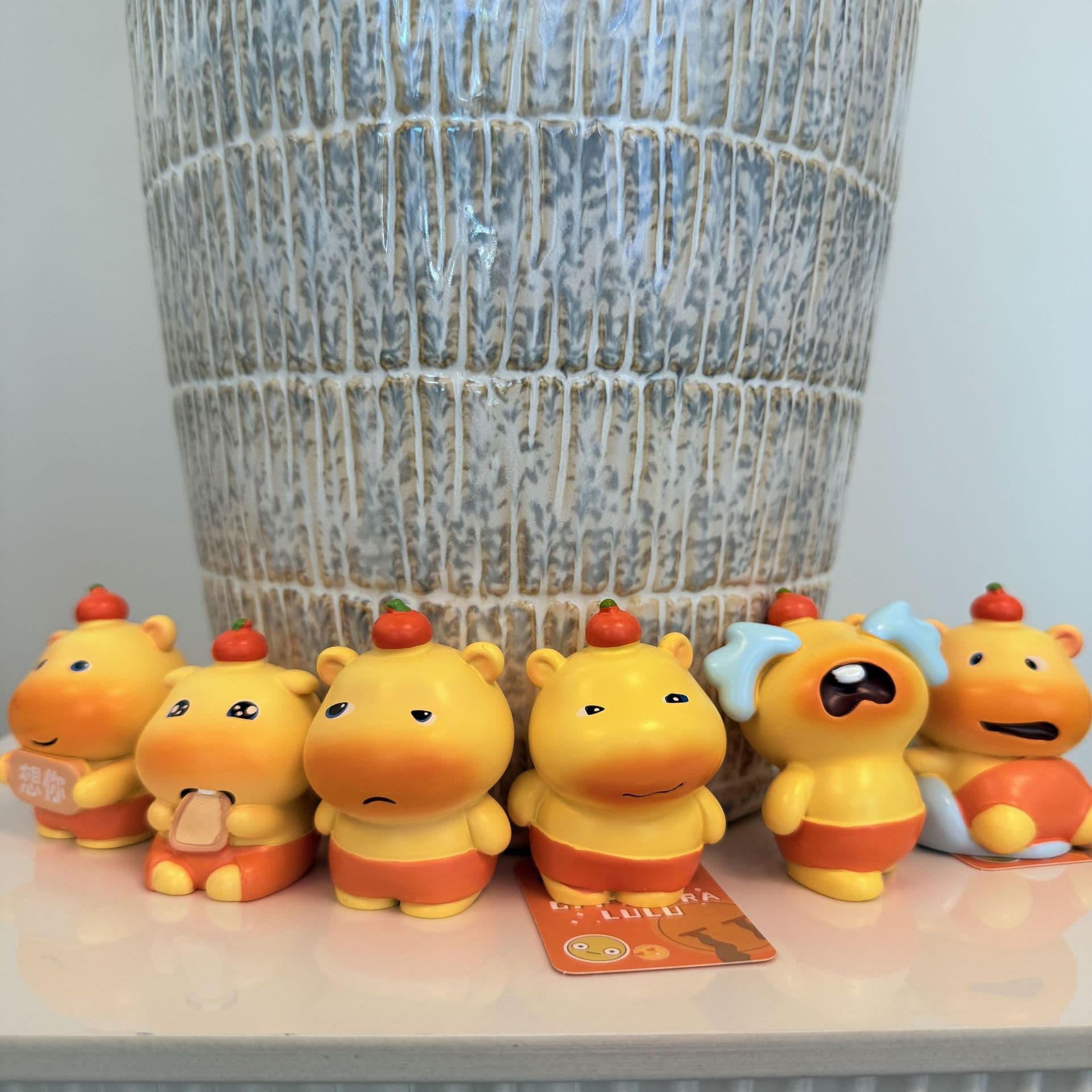 Popular Cute Capybara Lulu Blind Box Toys - Desktop/Office Decorations, Small Ornaments, Wholesale